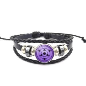 Naruto Wristband - Rinne Sharingan Purple