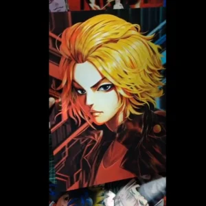 Tokyo Revengers 3D Poster Triple Transition Flip - Mitsuya Sano HANAGAKI