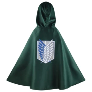 Attack On Titan Costume - Green Cloak Cape