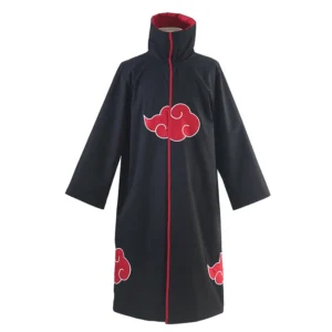 Naruto - Itachi Akatsuki Cosplay Cloak Long Robe