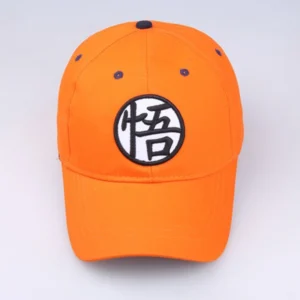 Son Goku Master Roshi Hat Orange Black Embroidery Baseball Cap Adjustable - Dragon Ball Z